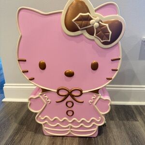 Hello Kitty Pink Gingerbread Girl Blow Mold
26”